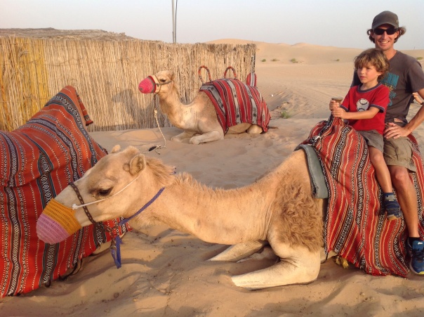 We even got to ride a camel!