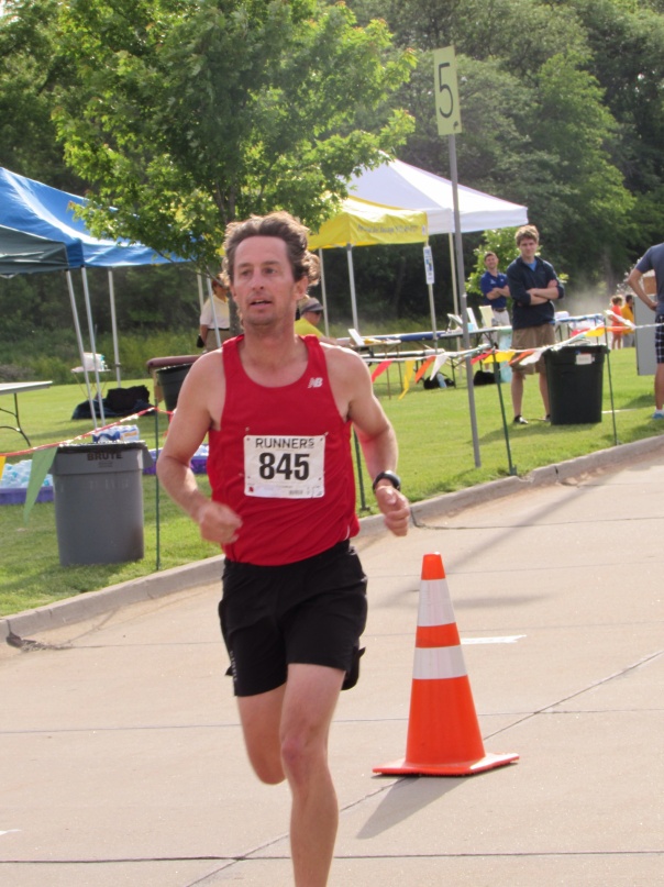 And another race to run! Chris got first in his age group and second overall!