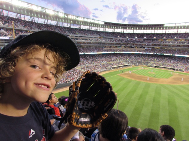 Big baseball fan Finley
